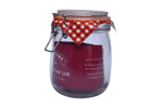 Round Glass Clip-Top Storage Jar 725 ml
