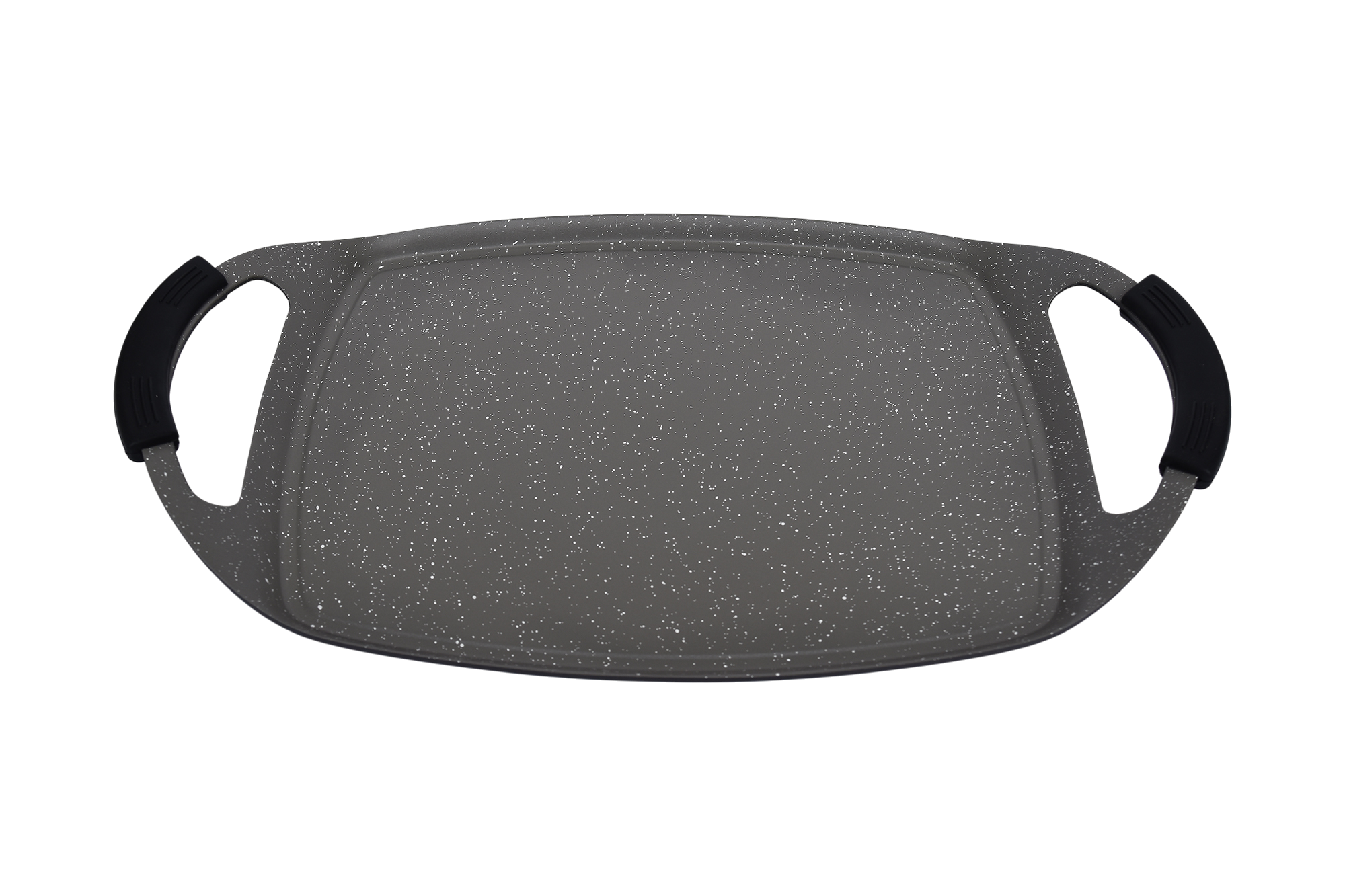 2501-16-2.png Granite cooking grill suitable for stovetop and oven, size 47 cm - Image 1