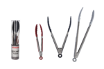 Silicone food tongs set 3 pieces