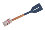 Food spatula silicone and wooden handle