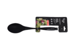Silicone food scoop with black stainless steel handle - Image 3