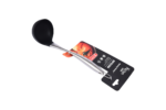 Silicone soup ladle with silver stainless steel handle