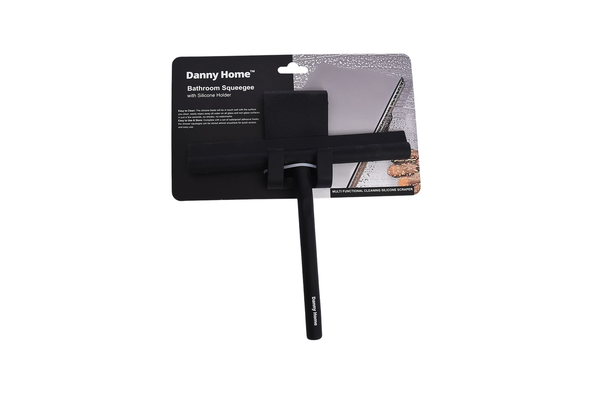 DH4196-BLACK-1.png Silicone glass squeegee - Image 1