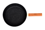 Frying pan size 26 made of granite with a heat-insulating handle - Image 3