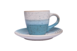 A set of 12 porcelain coffee cups and saucers, 6 cups and 6 coasters, 100 ml - Image 3
