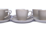12-piece porcelain coffee cup and saucer set... - Image 3