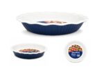 25 cm Blue and White Porcelain Baking Dish for Everyday Use - Image 3