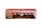 6 Pieces Glass Spice Jar Set with Wooden Stand – 100 ml Each - Image 3