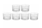Ribbed Glass Dessert Bowl Set 230 ml - 6 Pieces - Image 3