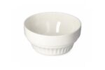 20 cm White Porcelain Serving Bowl - Image 2