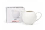 290 ml White Porcelain Creamer Jug for Milk and Sauce Serving