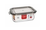1000 ml Rectangular Glass Food Storage Container with PP Lid - Image 3