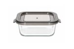 1100 ml Square Glass Food Storage Container with PP Lid - Image 2