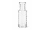 Glass Water Bottle with Drinking Cup - Image 2