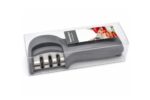 Manual Knife Sharpener with Stainless Steel and Plastic Construction - Image 2
