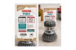 Dish Cleaning Brush with Comfortable Grip - Image 3