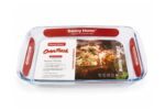 2.4 L Polished Glass Tagine - Baking Pan – 35 × 21 cm