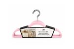 20 Pieces ABS Clothes Hanger Set – Pink - Image 3