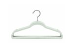 20 Pieces ABS Clothes Hanger Set – White - Image 2