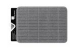 80 cm Gray Polyester Room Mat