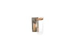 برطمان تخزين زجاج بغطاء خشب أكاسيا 1050 مل