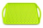 Anti-Slip Serving Tray with Handles 45.5 x 32 - Lime Green - Image 2