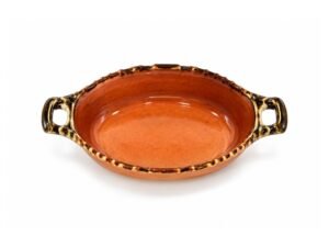 Porcelain Sauce Dish 4" - 10.5 cm - Terracotta