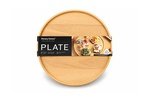 Round Rubber Wood Serving Plate 10" - 26 cm