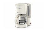 Drip Coffee Maker 1.25 L 870W - Cream