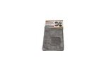 Microfiber Cleaning Cloth with Scrubber Grey